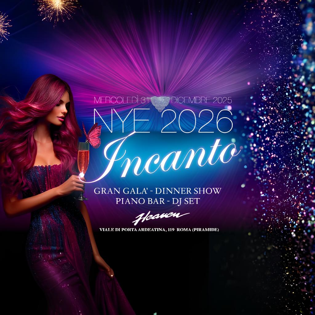 INCANTO (Heaven Club), a partire da: